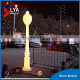 LYA Zhengzhou 16 colors changeable Street Light Pole with LED Light