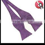Silk Material Pattern Bow Tie thumbnail-1