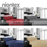 Super Soft Solid Extra Deep Pocket Easy-care Microfiber Duvet Cover Sheet Set for Wholesale thumbnail-3