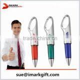 Personalized Logo Hanger Pen With Carabiner/small Twist Ball Pen thumbnail-1