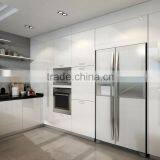 Factory Price Customized High Gloss White Kitchen Cabinet Design thumbnail-3