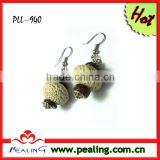 (PLL-941) Ivory Lava Earring Alibaba China Supplier New Product