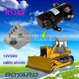 R134a 12v Air Kompressor for Scba Roof Top Crane Loader Operator Cabin Air Conditioner