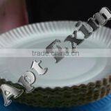 Disposable Paper Plates 50 Pieces in a Poly Cover for Sale