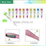 Pen Battery Mini Fan 2016 Promotional Gift Items