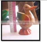 PPS Standing Wooden Carving Duck