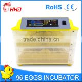 Most popular HHD brand used chicken 100 egg incubator for sale YZ-96