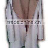 Creamy White 2 Side Wool Coat