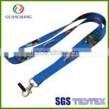 Cheap Custom Dye Sublimation Anime Lanyard Keychains thumbnail-2