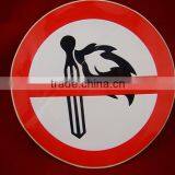 Round Hazard Safety Sticker Printing thumbnail-4