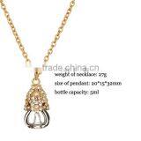 Fashion Enjoyment Jewelry Pendant Glass Perfume Bottle Jewelry thumbnail-1