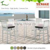 Outdoor Furniture Wicker High Chair and High Table Outdoor Furniture thumbnail-1