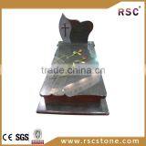 Purple Granite Headstone thumbnail-1