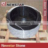 Newstar Polished Black Stone Sink thumbnail-6