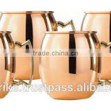 Copper Moscow Mule Mug, New Design Copper Beer Mug, Pure Copper Moscow Mule Mug thumbnail-2
