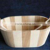 Hot Selling Different Types Wooden Garden Flower Pot With Rope thumbnail-5