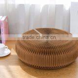 Weshine-Modern Accordion Paper Home Furniture Cattail Hassock thumbnail-1