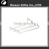 Iron Metal Wine Bottle Holder Glass Stemware Rack thumbnail-1