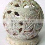 Soapstone Candle Stand, Soapstone Tea Light Holder thumbnail-1