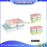 Plastic Food Container Capacity 750ml Lunch Box With Compartment thumbnail-1