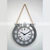 Metal Hanging Wall Clock thumbnail-1