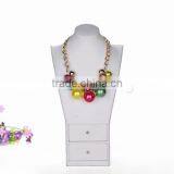 2016 Customized Mannequin White Wooden Necklace Display Bust thumbnail-1