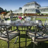 Cast Aluminum Outdoor Patio Garden Dining Bistro Table Chair Set 7PCS AR-6175 set