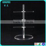 Hot 6 Tiers Acrylic Eyeglass Frame Stand 6 Step Glasses Display Riser Holder Perspex Glasses Display Stand Riser thumbnail-4