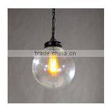 Glass Vintage Suspended Edison Light Buld Ceiling Light thumbnail-1
