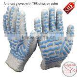 NMSAFETY 13 Gauge Anti-cut Tpr Gloves Impact Resistant Working Gloves thumbnail-1