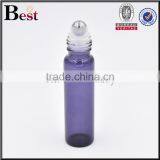 15ml Purple Glass Roll on Perfume Bottle Wholesale thumbnail-2