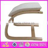 Top Quality Classic Upholstered Dining Chair for Kids,Elegant Wooden Toy Upholstered Dining Chairs,wooden Relax Chair W08F026 thumbnail-5