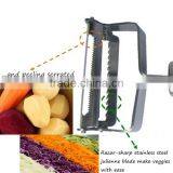 Ultra Sharp Stainless Steel Dual Julienne & Vegetable Potato Peeler thumbnail-3