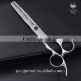 Black Screw Polishing Silver Professional Hair Thinning Scissors thumbnail-2