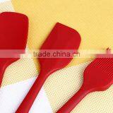 Full Silicone Top Quality Best Seller Silicone Spoon Brush Knife Silicone Set thumbnail-6