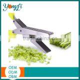 Food Grade Stainless Steel Multi-Function Kitchen Vegetables Cutting Scissors thumbnail-2