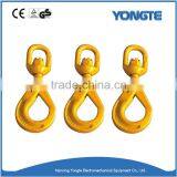 SELF LOCKING SWIVEL TYPE G80 ALLOY STEEL SAFETY HOOK thumbnail-1