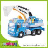 Friction Power Cartoon Plastic Toy Logging Trucks With Music thumbnail-1