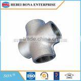 High Quality Galvanized Malleable Iron Pipe Fittings Cross With Competitive Pirce thumbnail-4