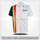 Promotional Raglan Long Sleeve Custom 100% Polyester Sublimated Motorcycle Jersey thumbnail-3