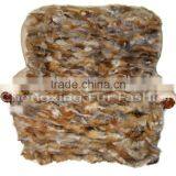 CX-D-89 Genuine Fox Fur Carpets and Rugs in Living Room Carpet Fur Rug thumbnail-3