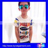 100% Cotton Printed Short Sleeve Kid's t Shirt o Neck Breathable Child's t Shirt thumbnail-6