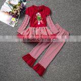 Newest Cotton Girls Clothing Sets Christmas Children Suits Leisure Kids Clothes thumbnail-2