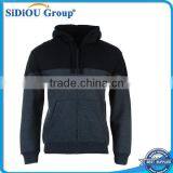 Factory Custom Two Color Plain Cotton Hoodie thumbnail-1