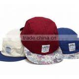 100% Wool Camper Customize 5 Panel Hats thumbnail-6