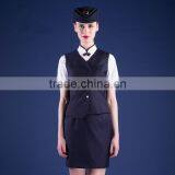 Fashion Nice Design Airline Stewardess Uniform /Elegant Air Hostess Uniform thumbnail-3
