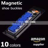 No Tie Lace Locks Lazy Magnetic Shoes Buckle 10 Colors Provide Amazon Label Service With UPS Amazon Special Shipment Line thumbnail-5
