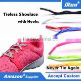 Press Release Nylon Soft and Durable No Need Tie Flat Polyester Elastic Shoelace for for Pregnant Mommy, Patients - Grey thumbnail-1