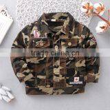 Spring Long Sleeve Printing Wholesale Boys Kids Denim Jacket thumbnail-1