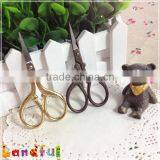 Wholesales Vintage Style Lace Embroidery Scissors Bronze Sewing Scissors thumbnail-2